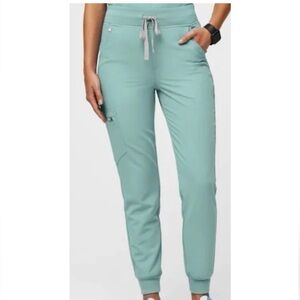 Figs Teal/Light Blue/Aqua Jogger Pants